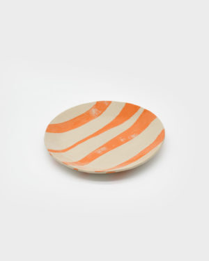 Assiette Petite Zébra Orange 1
