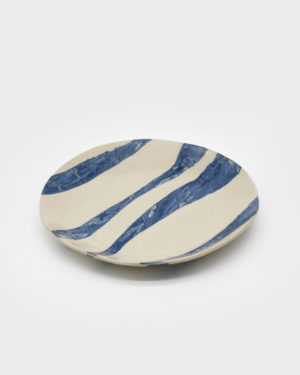 Assiette Zébra Bleu 1